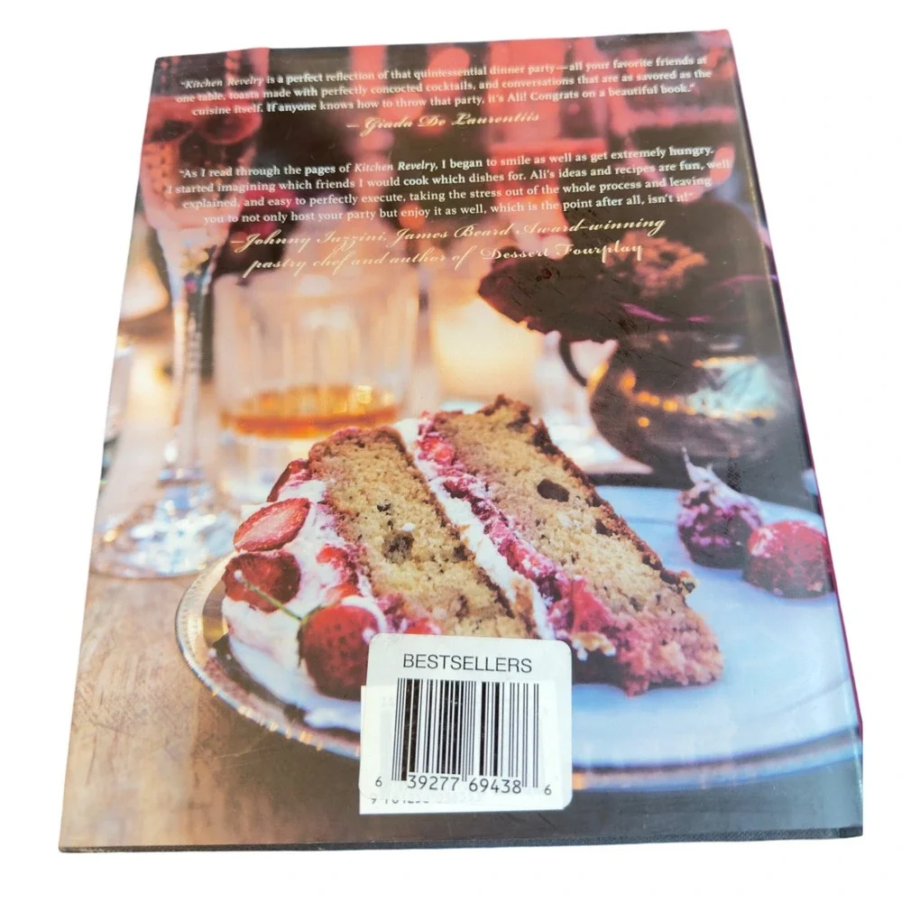 Kitchen Revelry Ali Larter Hardcover Cookbook Festive Culinary Entertaining